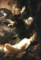 Рембрандт. Жертвоприношение Авраама. 1635